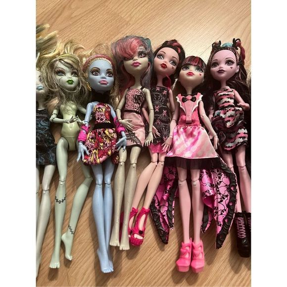 Lot of 10 monster high dolls - Picture 4 of 11